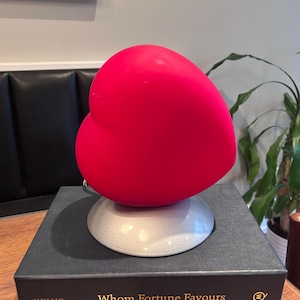 Vintage ikea heart lamp