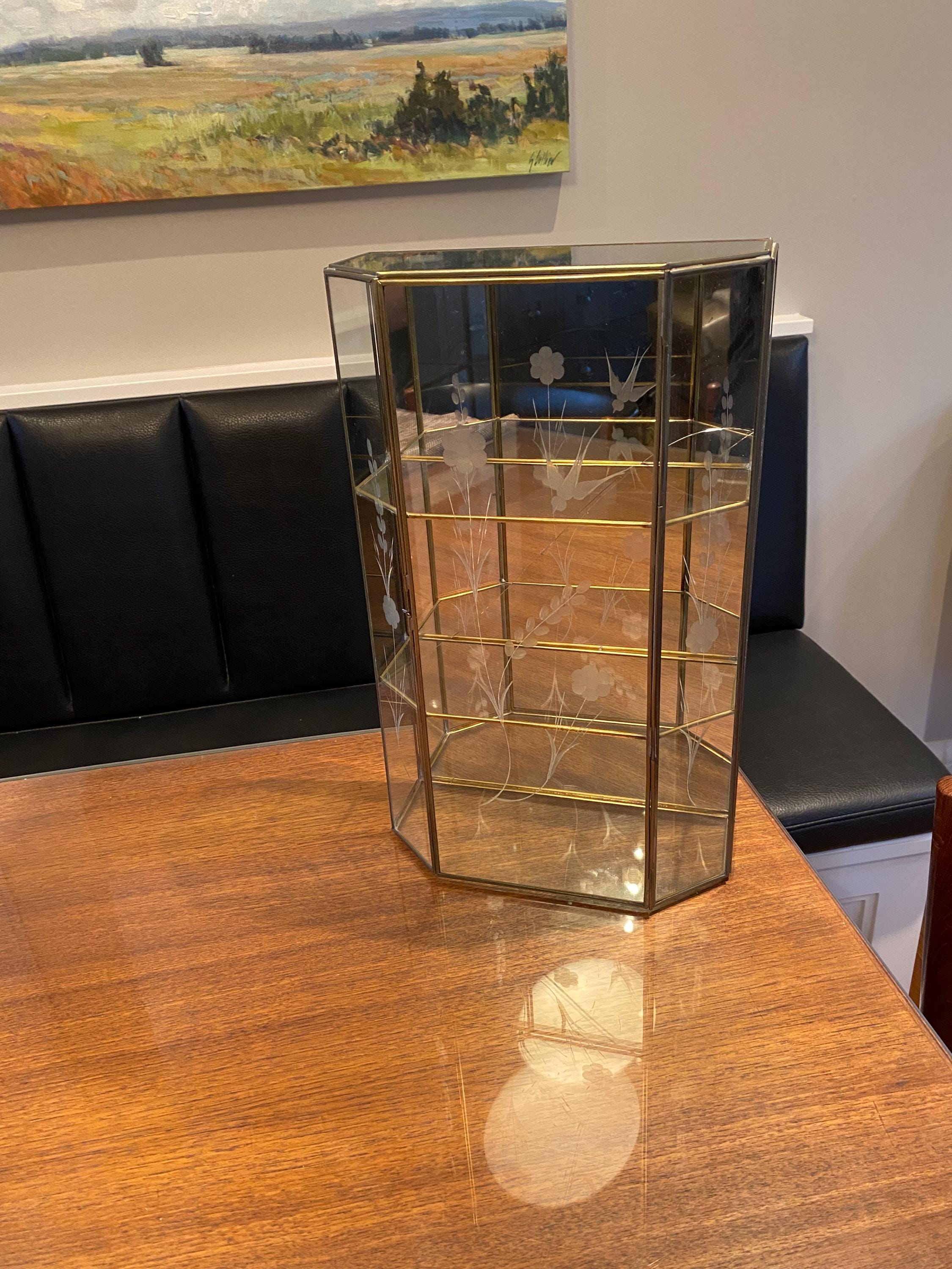 Vintage Glass Shelf - Etsy Canada