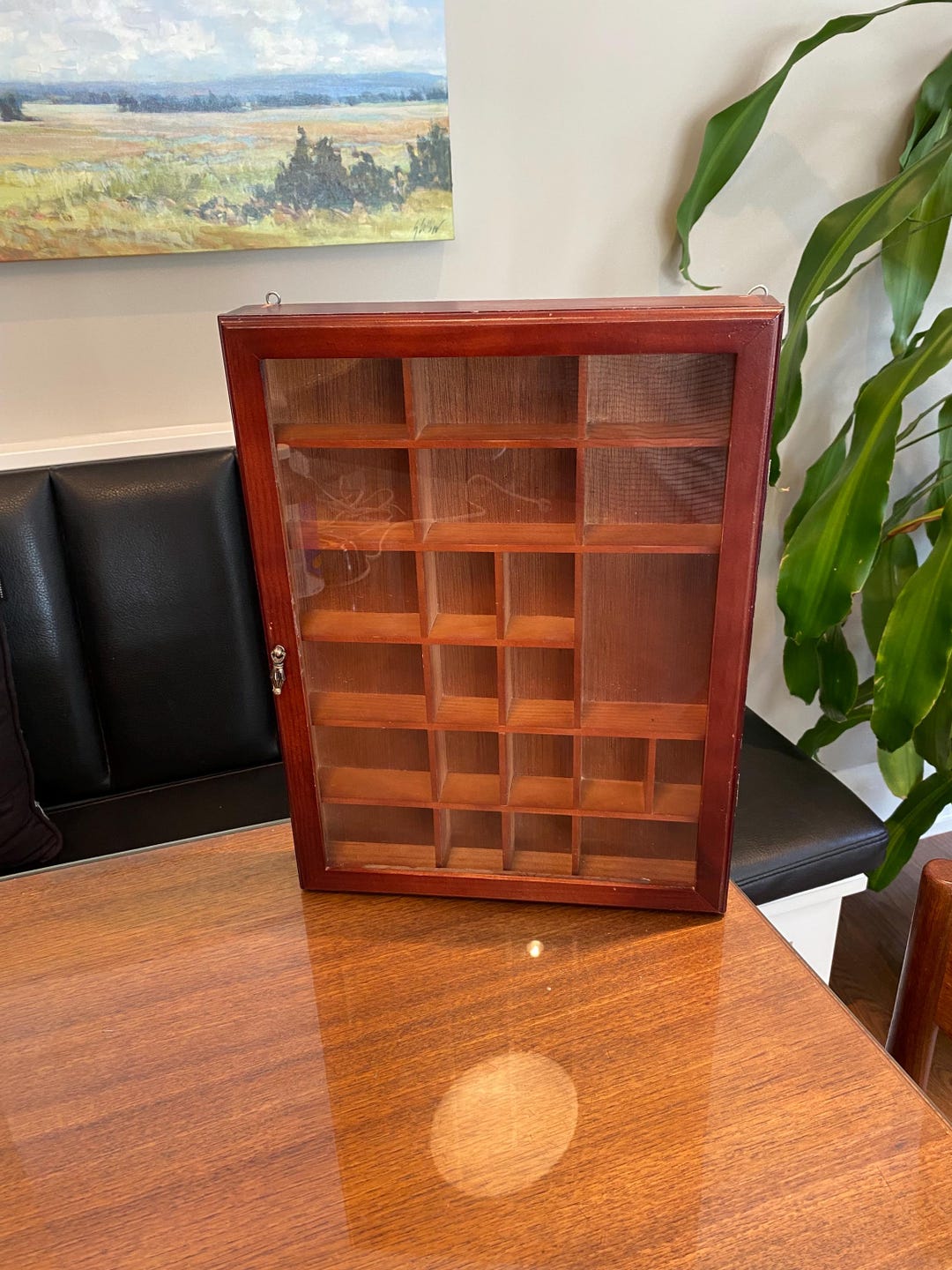 Rectangular Vintage Curio Shelf, Small Knick Knacks or Miniature ...