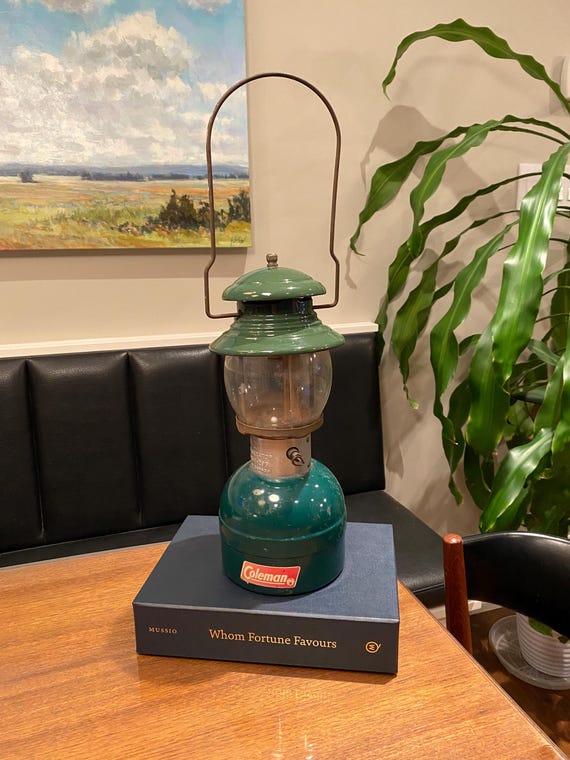 Vintage Green Coleman 5121 Lantern / Coleman 5121 Lantern / Green