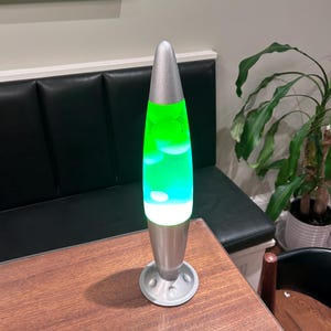 Vintage Rocket Lava Lamp - Etsy