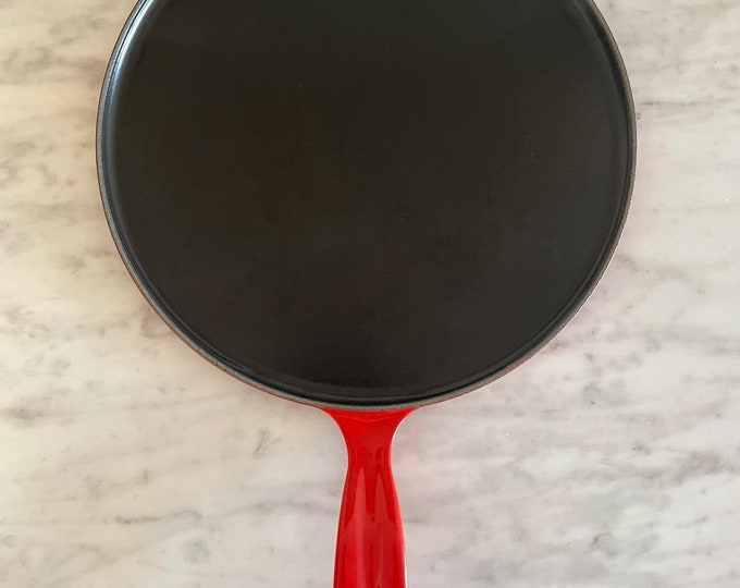 Le Creuset Cast Iron Crepe Pan/ Skillet 27 Etsy