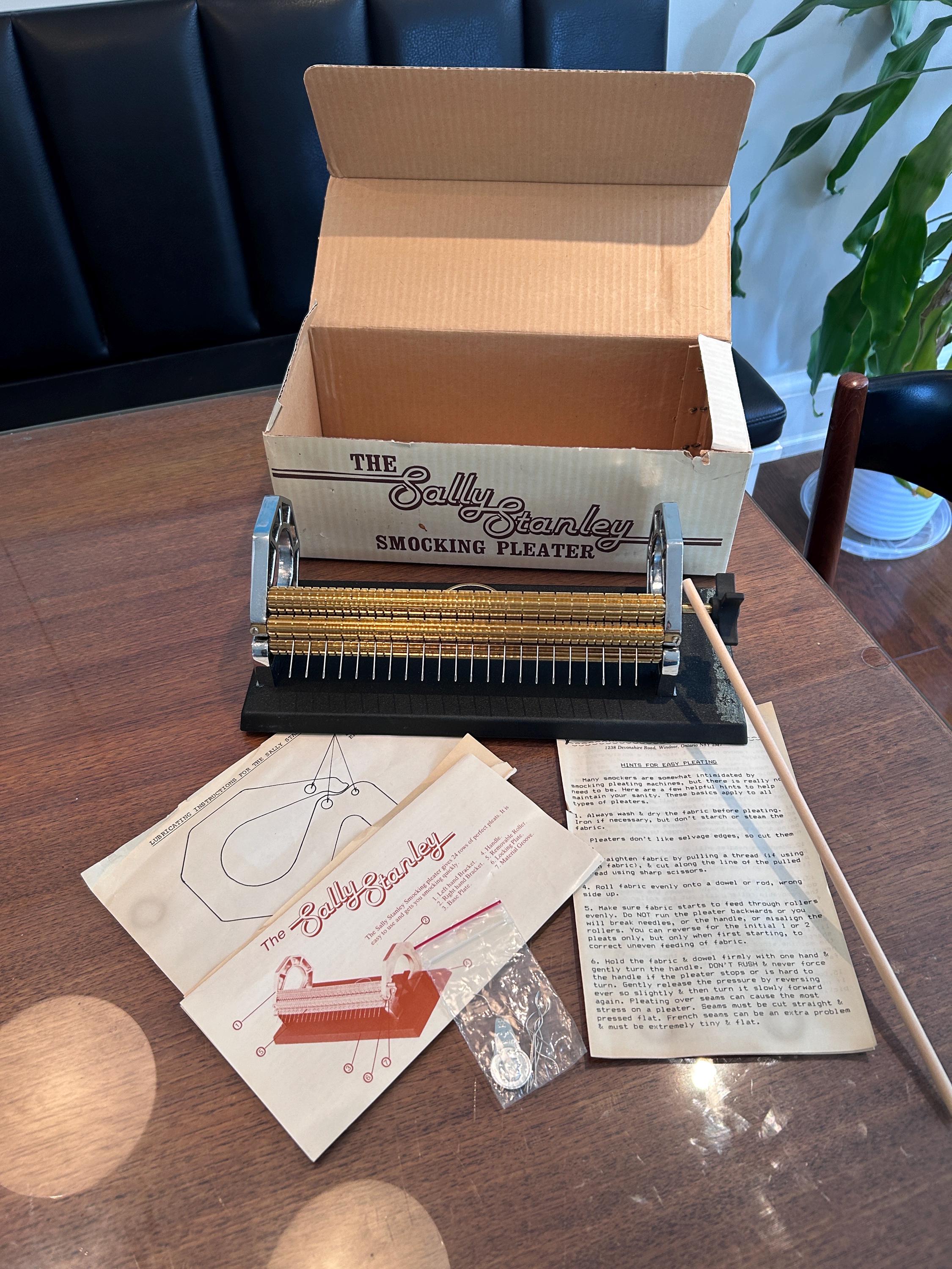 Sally stanley smocking pleater - Etsy 日本