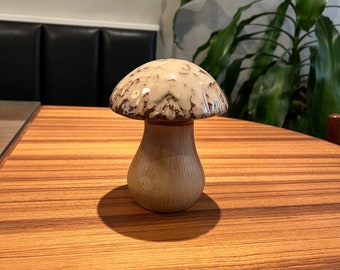 Vintage Keramik 1970er Keramik Tropfglasur Pilz Groovy Retro Home Decor