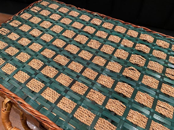 Vintage Wicker Suitcase Picnic Set Of 4 | Vintage… - image 7