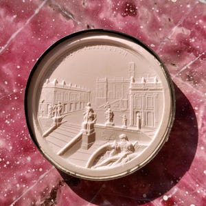 P317 Museu Capitolino Intaglio camafeu em gesso da coleção Paoletti