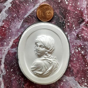P74 Beatrice Cenci Intaglio Kamee Gipsabdruck Abformung aus der Kollektion