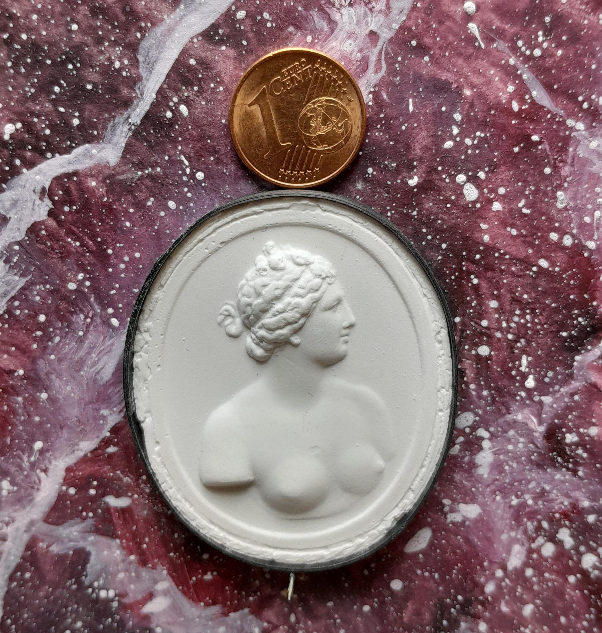 P141 Venus Cameo Plaster Cast Intaglio Cast from the Intaglio Collection