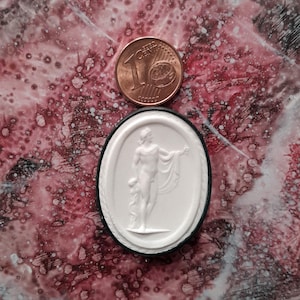 P271 Apollon Kamee Gipsabdruck Intaglio