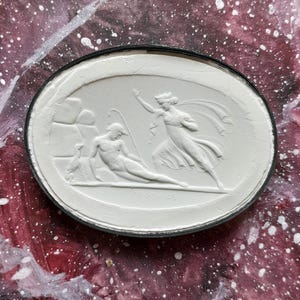 P131, Cibele com Attis, entalhe, camafeu, gesso,