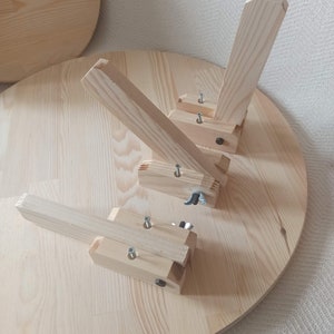 Wooden folding leg set, Folding legs, Wooden leg set, Coffee table leg set, Woodwork needs
