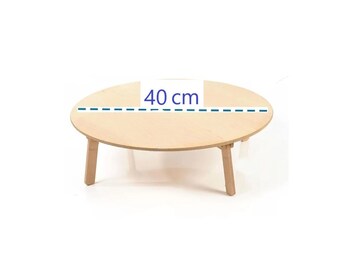 40cm wooden low table,montessori furniture,farm house table, toddler montessori table, activity table, cofee table, small low table