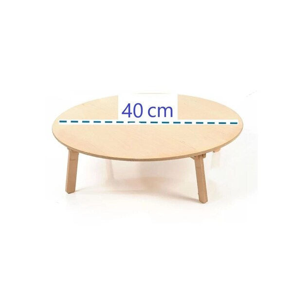 Table basse en bois de 40 cm, meubles montessori, table de ferme, table montessori pour tout-petits, table d'activités, table basse, petite table basse