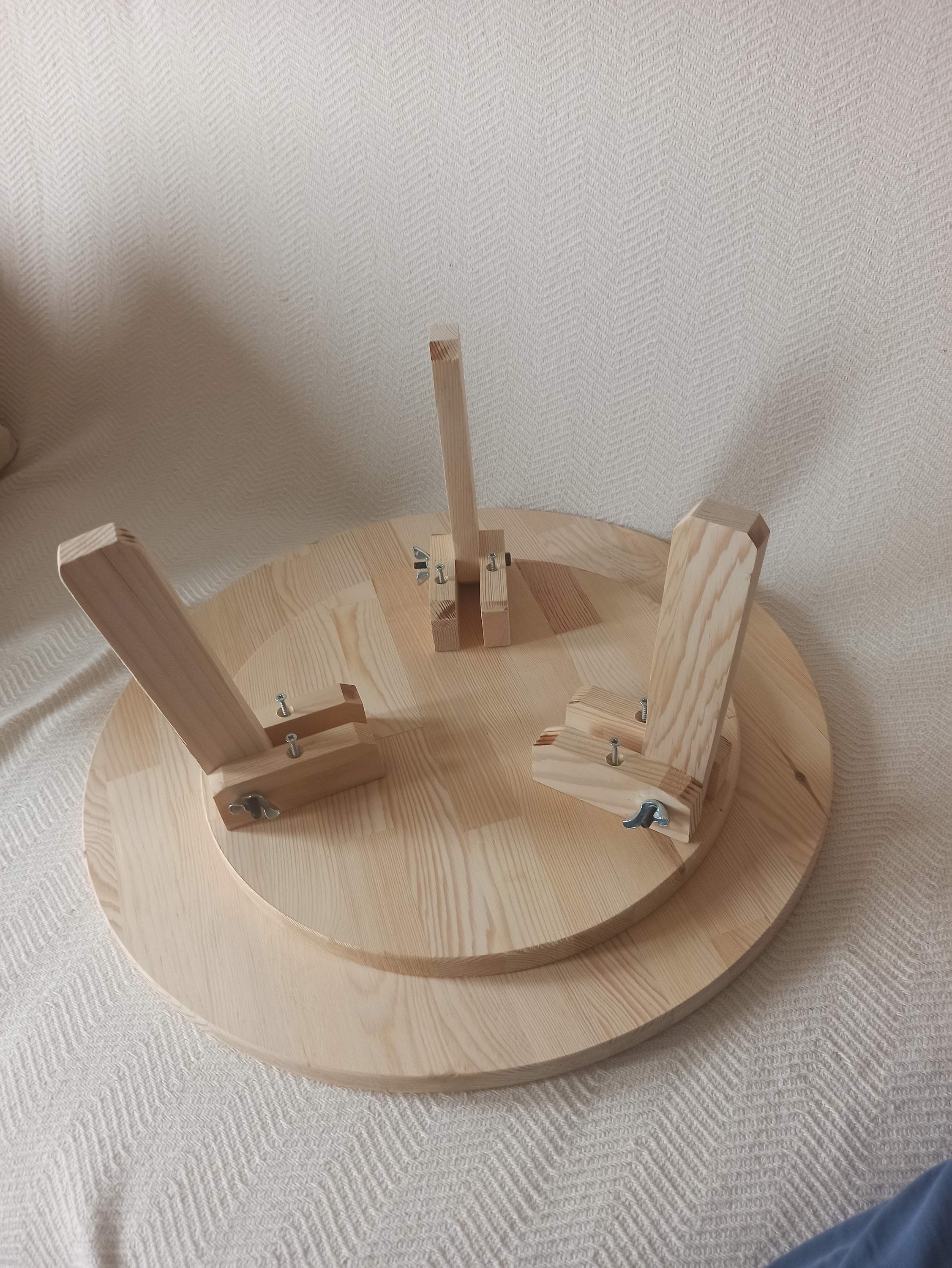 Wooden Folding Leg Set, DIY Table Legs - Etsy