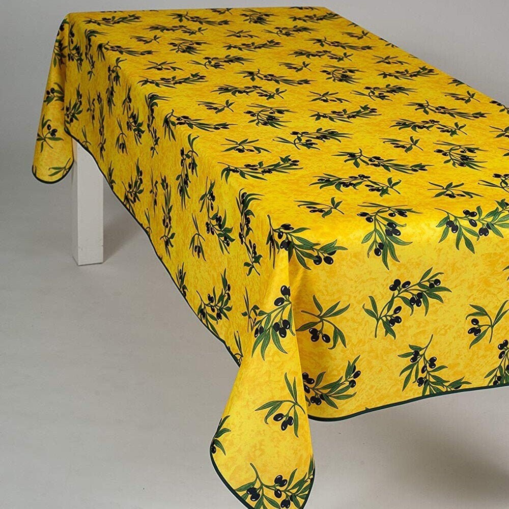 Nappe de Table Provençale Motifs Olives