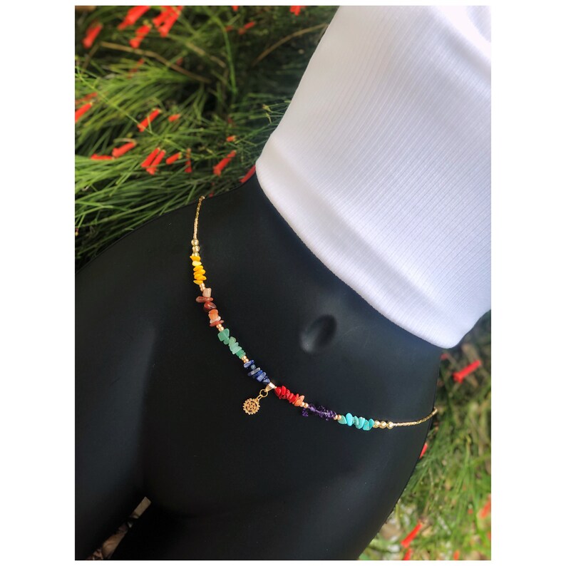 7 chakra waist beads Clearance