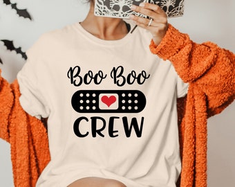 BOO BOO Crew, Nurse Shirt, Gift For Nurse, Shirt For Nurse, Funny Shirt For Nurse, Boo Boo Shirt, School Nurse Shirt, Nurse Crew Shirt