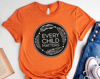 Orange Day Shirt,Every Child Matters T-Shirt,Awareness for Indigenous,Orange Day Gift,Indigenous Education,Kindness and Equality,September
