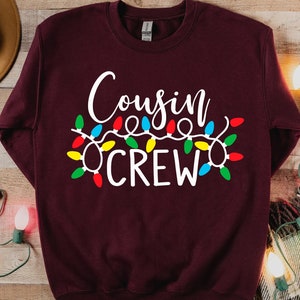 Weihnachten Cousin Crew Shirt, Cousins Weihnachten Shirt, Cousin's Crew T-Shirt, Cousin Weihnachts Shirts, Cousin Weihnachtsgeschenk, Cousin Crew Shirts