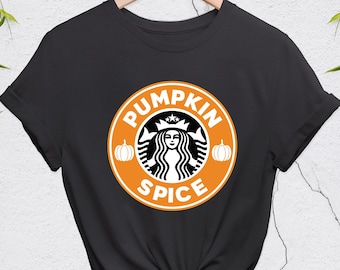 Pumpkin Spice Tee | Pumpkin Spice Shirt | Fall Shirt | Coffee Lover Shirt | Starbucks Shirt | Starbucks PSL Shirt | Starbucks | Fall Shirt