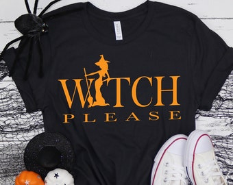 h Please Shirt | Witch Shirt, Halloween Shirt, Women Halloween Shirt, Spooky Shirt, Witchy Shirt, Halloween Broom Shirt, Broom Shirt