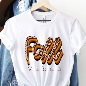 Fall Vibes Shirt, Fall Vibes Cheetah Shirt, Pumpkin Shirt, Happy Thanksgiving Shirt, Thanksgiving Shirt, Fall Shirt, Thanksgiving Gift,Trend