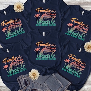 Memories Shirts machen, Familien Kreuzfahrt Shirts, Familien Kreuzfahrt 2025 Shirt, Familien Matching Shirt, Familien Urlaub Shirt, Urlaub Urlaub Shirt