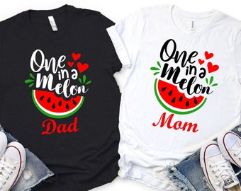 One in a Melon Mom Shirts, One in a Melon Mom Shirts, Birthday Shirt for Mom, Watermelon Birthday Shirts, First Birthday, One in a Melon