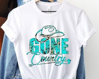 Country Girl Shirt, Gone Country Shirt, Cowgirl Gift, Gift for Country Girl, Rodeo Shirt, Southern Girl Shirt, Western Shirt, Best country T