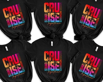 Cruise Squad 2025 Shirt  Cruise Matching Shirts Family Cruise Crew  Tshirts Group Dad Mom Kids Bodysuit