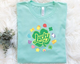 Luck Shirt, St Patricks Day Shirt, Irish Gifts , Clover Shirt, Shamrock Shirt, Leopard Shamrock, Lucky Shirt, Irish Day Shirt, Luck Shamrock