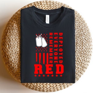 On Friday We Wear Red Shirt, We wear Red Remember Everyone Deployed, American Flag Us Veteran T-shirt, RED Friday shirt, Everyone shirt