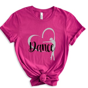 Tanz T-shirt, Dance Crew Shirt, Dance Enthusiast Geschenk Tees, Tanzlehrer Shirt, Dance Shirt, Geschenk für Tochter T-shirt, Dance Lover Tshirt