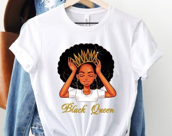 Birthday Queen Shirt, Afro Queen shirt, Birthday shirt , Birthday gift, Birthday Diva Shirt, Afro Woman Birthday, It's My Birthday Shirt