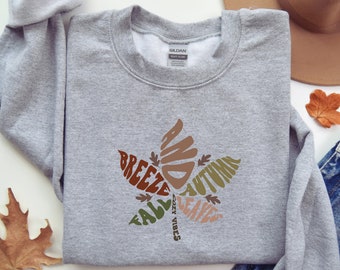 Fall Breeze Autumn Leaves Shirt, Fall Shirt, Autumn Shirt, Autumn Leaves Tee, Fall Season T-shirt, Fall Tee, Fall Breeze Shirt, Fall Gifts