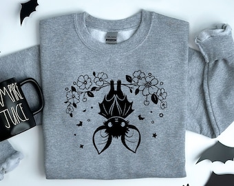 Bat Sweatshirt, Funny Halloween Sweat, Spooky Sweatshirt, Fall Shirt, Witch Sweater, Coven Sweatshirt, Cute Halloween Sweatshirt