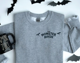 Retro Halloween shirt, Monster Mash Sweatshirt, Vintage Ghost Halloween Shirt, Monster Tee, Retro Fall Top, Fall Shirt