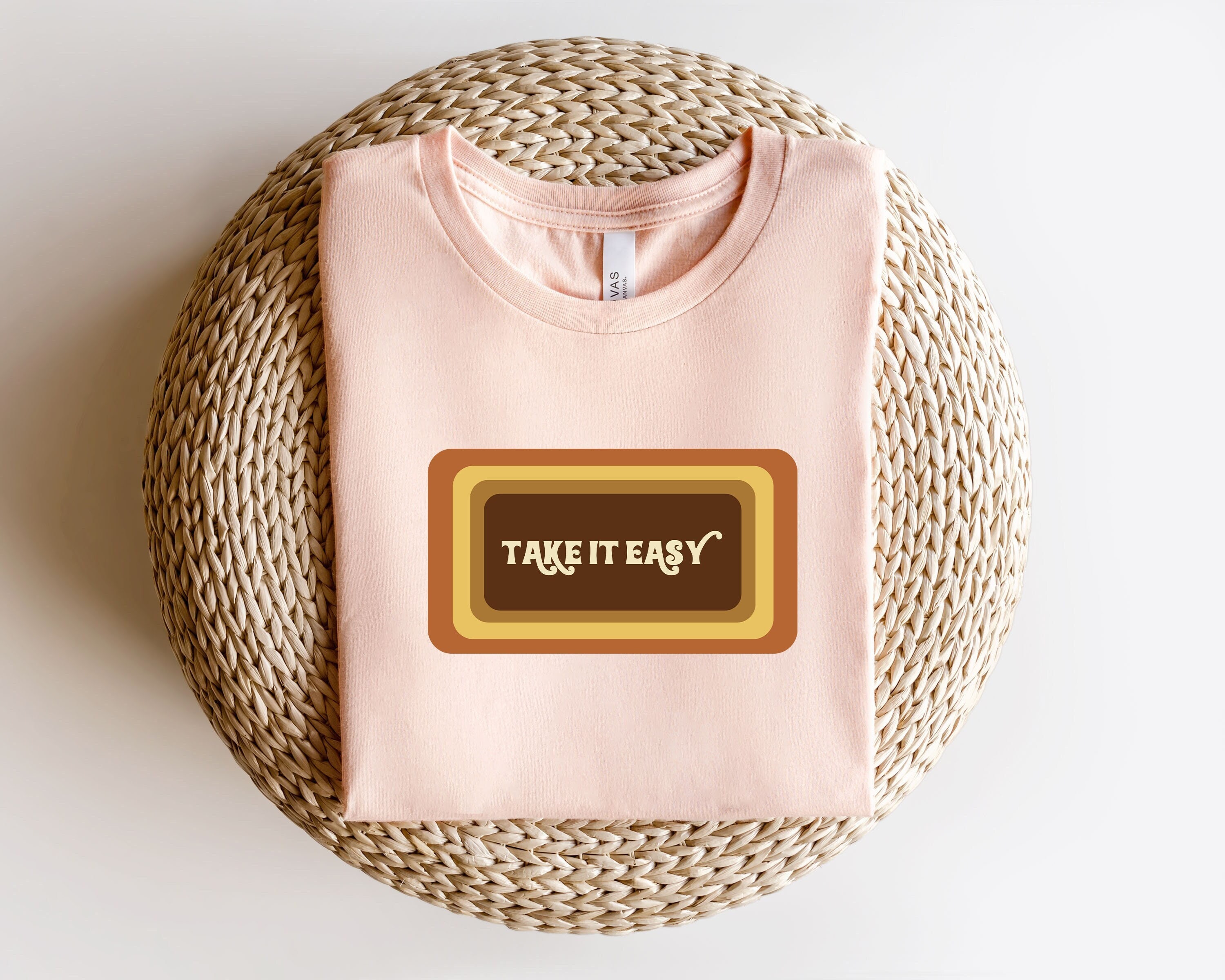 Take it Easy Shirt, 70s Shirt, 80s Shirt, Take it Easy, Retro Shirt, Vintage Shirt, Women's Vintage Shirt, Birthday Shirt, Best friend shirt