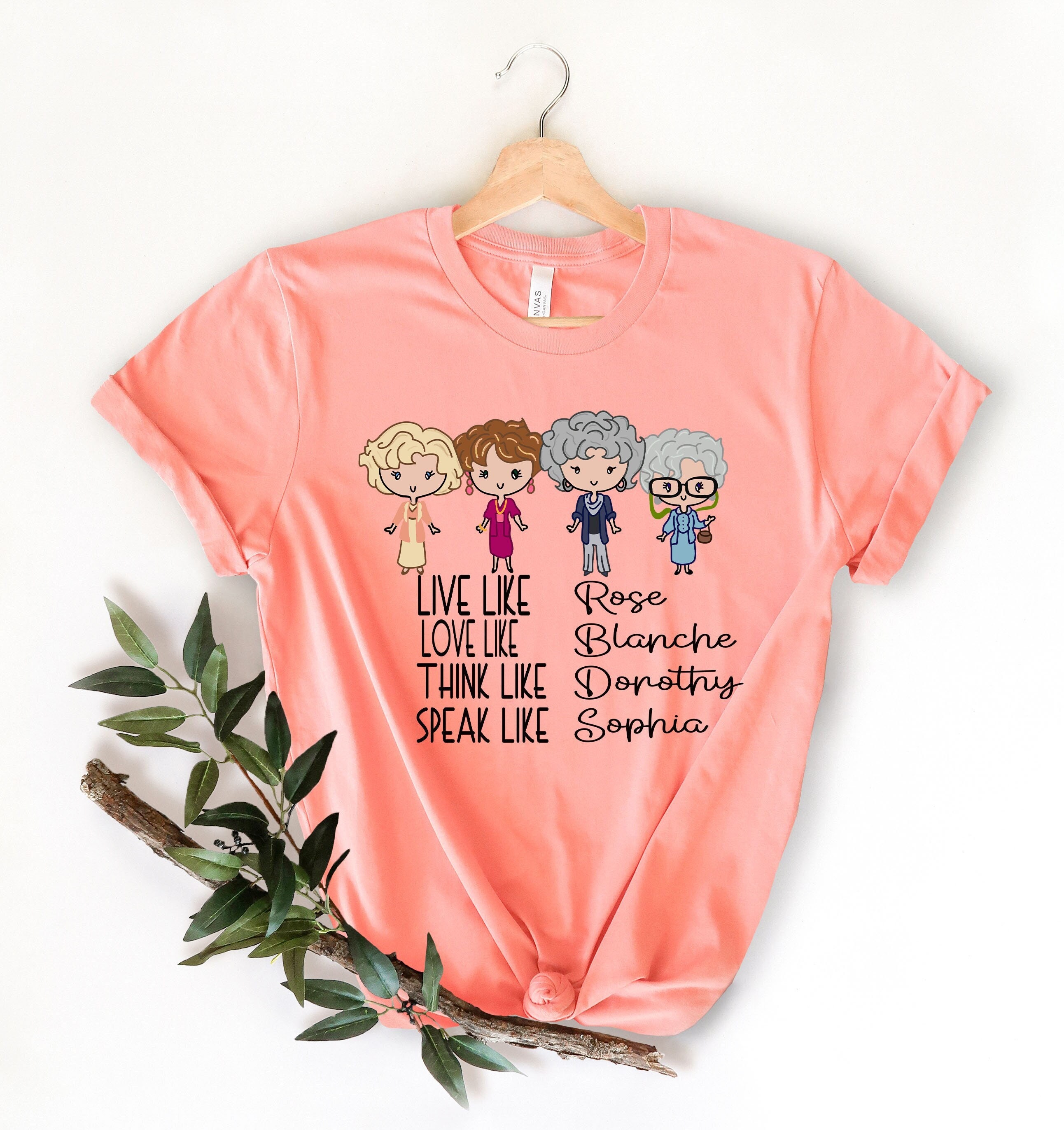golden girls pink shirt