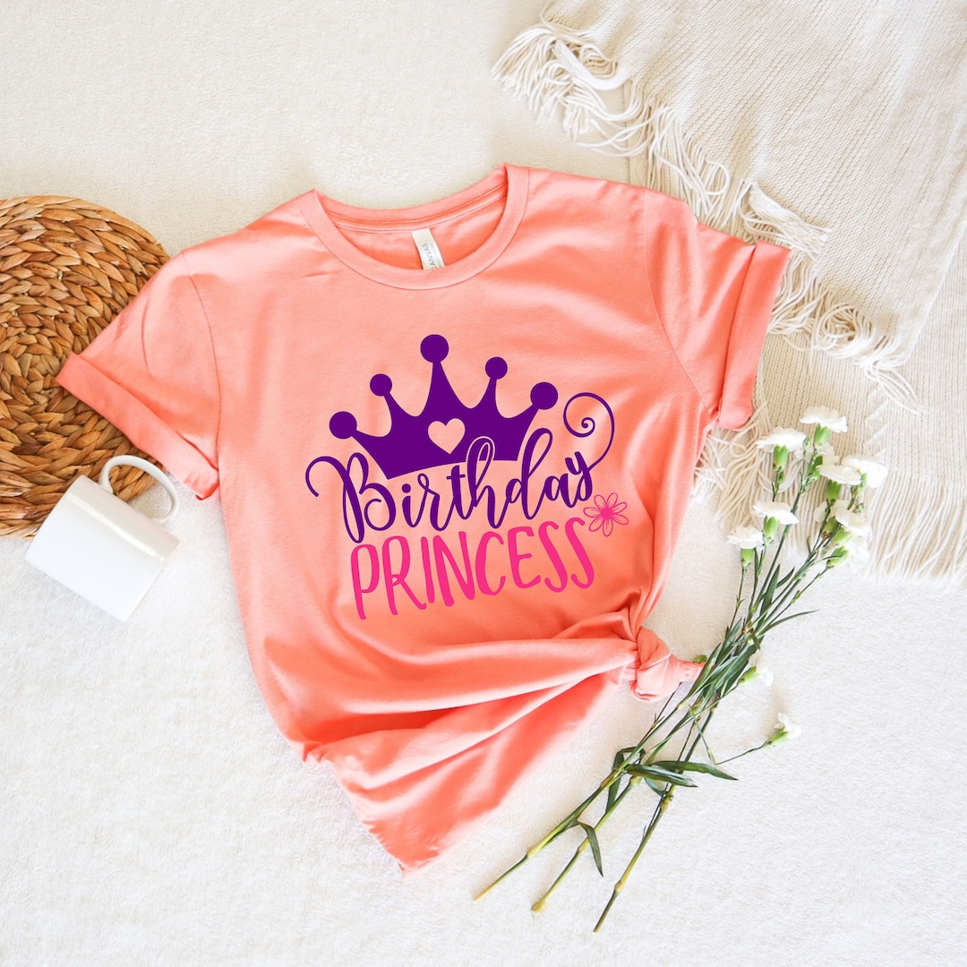 Birthday Princess Shirt, Birthday Girl Shirt, Birthday Princess Party Shirt, Birthday Princess