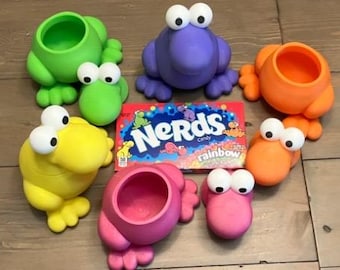 Plastic Nerds Container