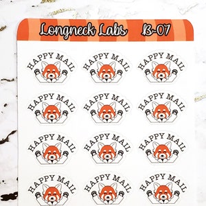 Dr. Gigi Ringtails Ankündigung | Dekorative | Science Stickers | Happy Mail Stickers | Kawaii