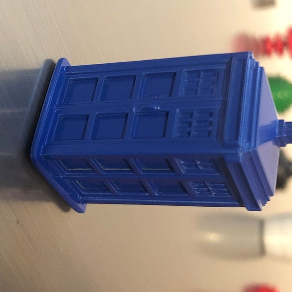 TARDIS Dr. Who 3D Kühlschrankmagnet (Handarbeit!)