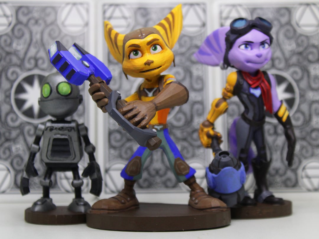 Ratchet and Clank and Rivet From Ratchet and Clank Rift Apart Custom