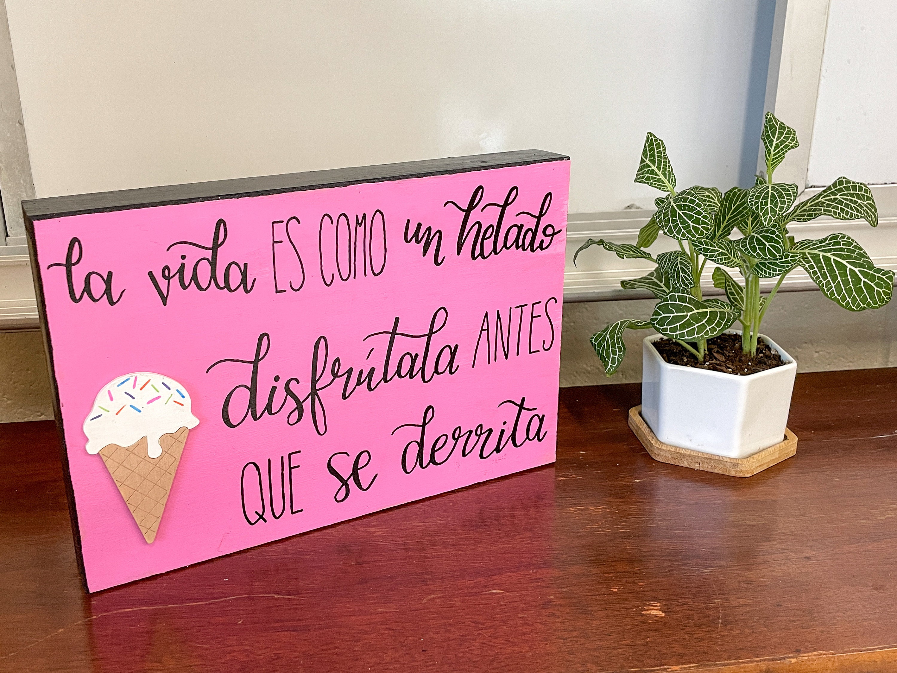 Spanish Classroom Decor Spanish Quote Sign Spanish Teacher Etsy