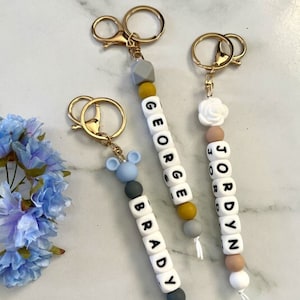 Personalised Key Ring | Custom Key Chain| Name Bag Tag Charm| Girl, Mother, Graduation, Birthday Gift| Christmas Gift| Custom Key Ring
