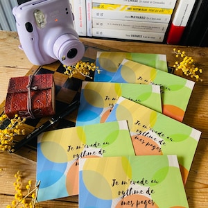 Carte postale - Je m’évade au rythme de mes lectures