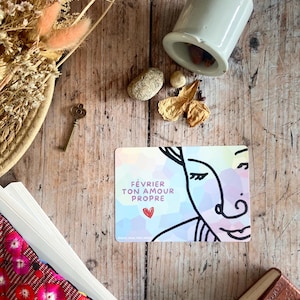 Carte - Février ton amour propre