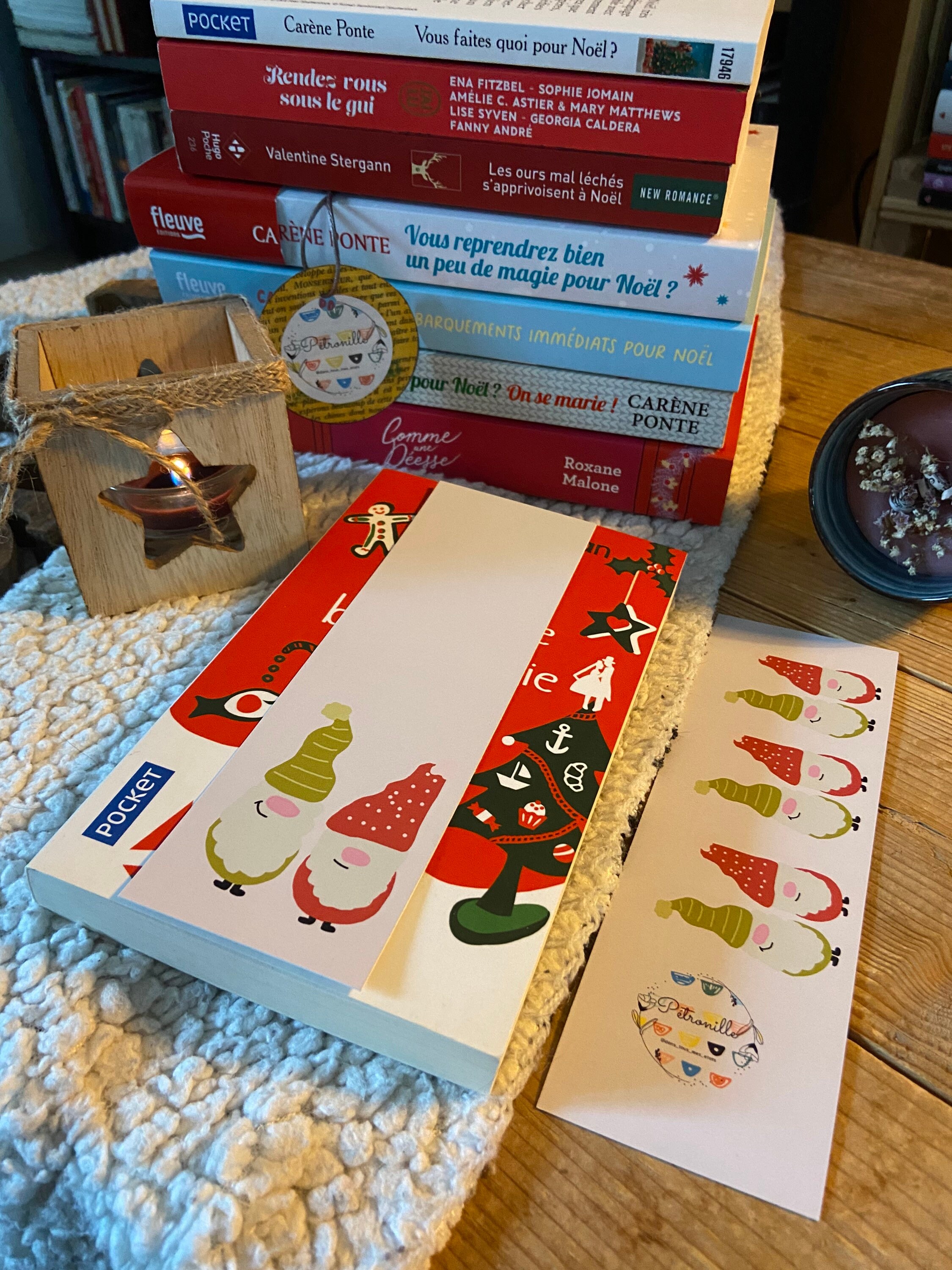 Christmas Bookmark - Elves