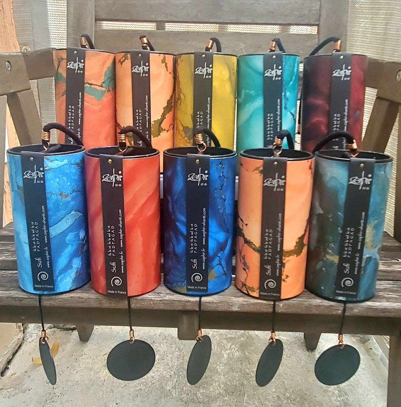 Zaphir Chimes Full Set of 5 Sound Healing and Relaxation Etsy